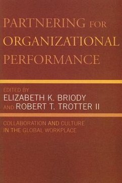 Partnering for Organizational Performance