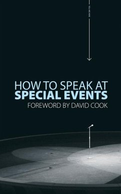 How to Speak at Special Events - Cook, David