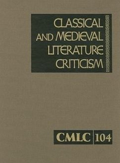 Classical and Medieval Literature Criticism