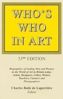 Who's Who in Art: Biographies of Leading Men and Women in the World of Art in Britain Today: Artists, Sculptors, Designers, Architects,