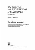 The Science and Engineering of Materials