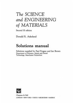 The Science and Engineering of Materials - Porgess, Paul; Brown, Ian