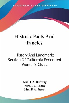 Cover Historic Facts And Fancies