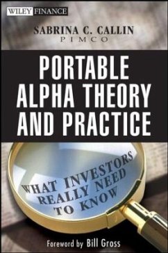Portable Alpha Theory and Practice - Callin, Sabrina