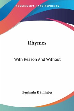 Rhymes - Shillaber, Benjamin P.