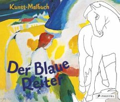 Kunst-Malbuch Der Blaue Reiter