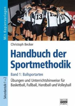 Ballsportarten / Handbuch der Sportmethodik 1 - Becker, Christoph