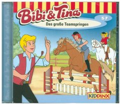 Das große Teamspringen / Bibi & Tina Bd.57 (1 Audio-CD)