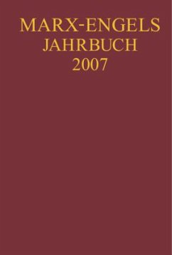 Marx-Engels-Jahrbuch 2007 - Bouvier, Beatrix / Golovina, Galina / Hubmann, Gerald (Hrsg.)