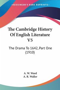 The Cambridge History Of English Literature V5