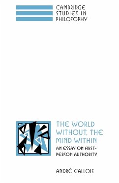 The World Without, the Mind Within - Gallois, Andra; Gallois, Andre; Andre, Gallois