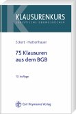 75 Klausuren aus dem BGB