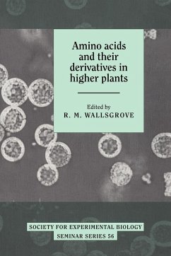 Amino Acids and Their Derivatives in Higher Plants - Wallsgrove, R. M. (ed.)