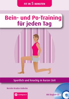 Cover Bein- und Po-Training für jeden Tag, m. Audio-CD