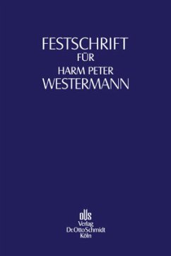 Festschrift für Harm Peter Westermann zum 70. Geburtstag - Aderhold, Lutz;Klingberg, Dietgard;Grunewald, Barbara
