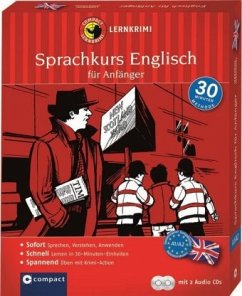 Lernkrimi-Sprachkurs Englisch für Anfänger, m. 2 Audio-CDs
