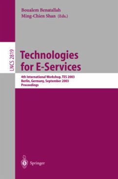 Technologies for E-Services - Benatallah, Boualem / Shan, Min-Chien (eds.)