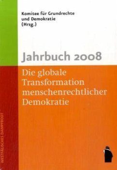 Cover Jahrbuch 2008, Die globale Transformation menschenrechtlicher Demokratie