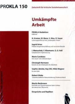Cover Umkämpfte Arbeit