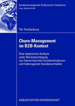 Churn-Management im B2B-Kontext - Tecklenburg, Tim
