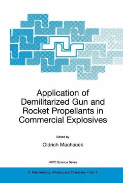 Application of Demilitarized Gun and Rocket Propellants in Commercial Explosives - Machacek