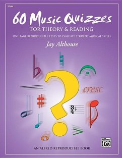 60 Music Quizzes for Theory and Reading