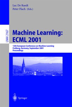 Machine Learning: ECML 2001 - Raedt, Luc de / Flach, Peter (eds.)
