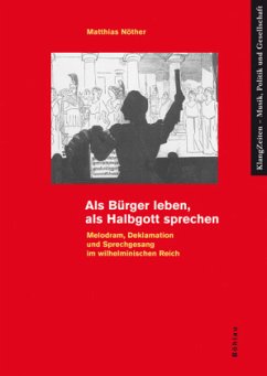 Cover Als Bürger leben, als Halbgott sprechen, m. Audio-CD