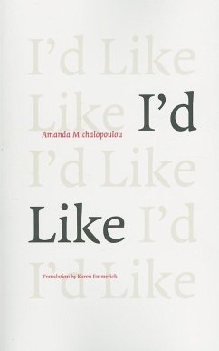 I'd Like - Michalopoulou, Amanda