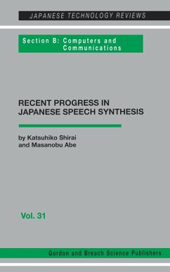 Japanese Speech Synthesis - Shirai, Katushiko; Shirai, Katsuhiko; Abe, Masanobu