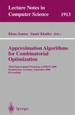 Approximation Algorithms for Combinatorial Optimization
