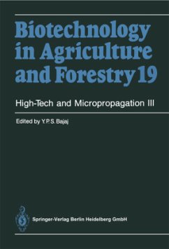 High-Tech and Micropropagation III - Bajaj, Y. P. S.