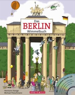 Das Berlin Wimmelbuch, m. Audio-CD - Stange, Hermann; Fleischmann, Michael