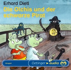Die Olchis und der schwarze Pirat / Die Olchis - Sonne, Mond und Sterne Bd.4 (Audio-CD) - Dietl, Erhard