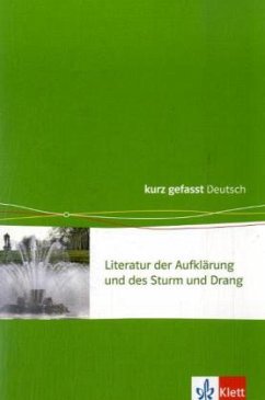 Literatur der Aufklärung und des Sturm und Drang - Müller, Udo