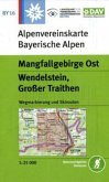 Alpenvereinskarte Mangfallgebirge Ost, Wendelstein, Großer Traithen Alpenvereinskarte Mangfallgebirge Ost, Wendelstein, Großer Traithen