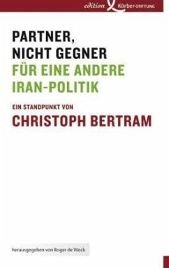 Partner, nicht Gegner - Bertram, Christoph