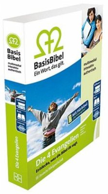 BasisBibel, Die 4 Evangelien, 1 DVD-ROM u. Buchausgabe