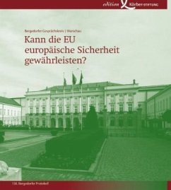 Cover Kann die EU europäische Sicherheit gewährleisten?