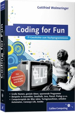 Coding for Fun, m. 1 Buch, m. 1 DVD-ROM - Wolmeringer, Gottfried