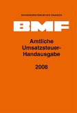 Amtliche Umsatzsteuer-Handausgabe 2008