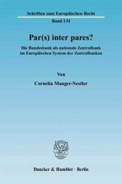 Par(s) inter pares? - Manger-Nestler, Cornelia