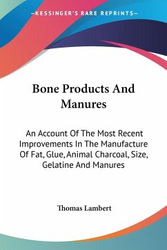 Bone Products And Manures