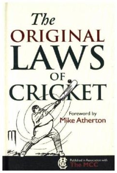 Cover The Original Laws of Cricket