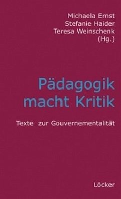 Cover Pädagogik macht Kritik