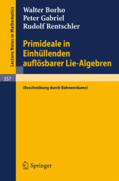 Primideale in Einhüllenden auflösbarer Lie-Algebren - Borho, Walter;Gabriel, Peter;Rentschler, Rudolf