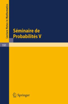 Séminaire de Probabilités V