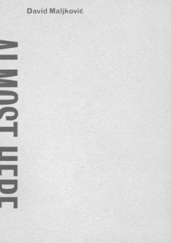 Cover David Maljkovic. Almost Here