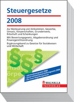 Steuergesetze Ausgabe 2010 - Walhalla Fachredaktion