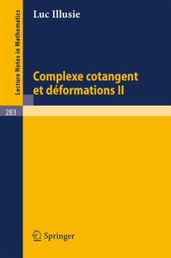 Complexe Cotangent et Deformations II - Illusie, L.
